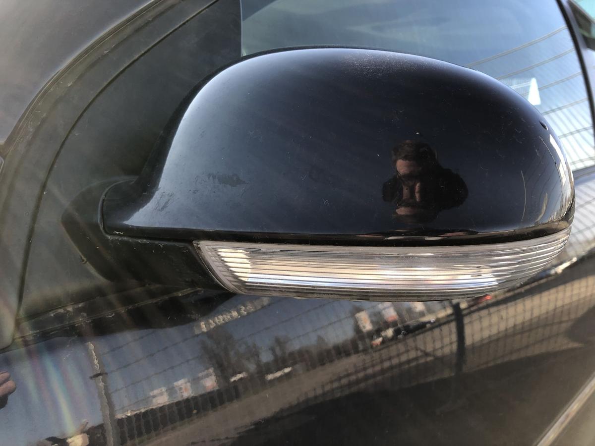 VW Golf 5 V 1K Au&szlig;enspiegel links R&uuml;cklspiegel elektrisch LA5G Perlblau