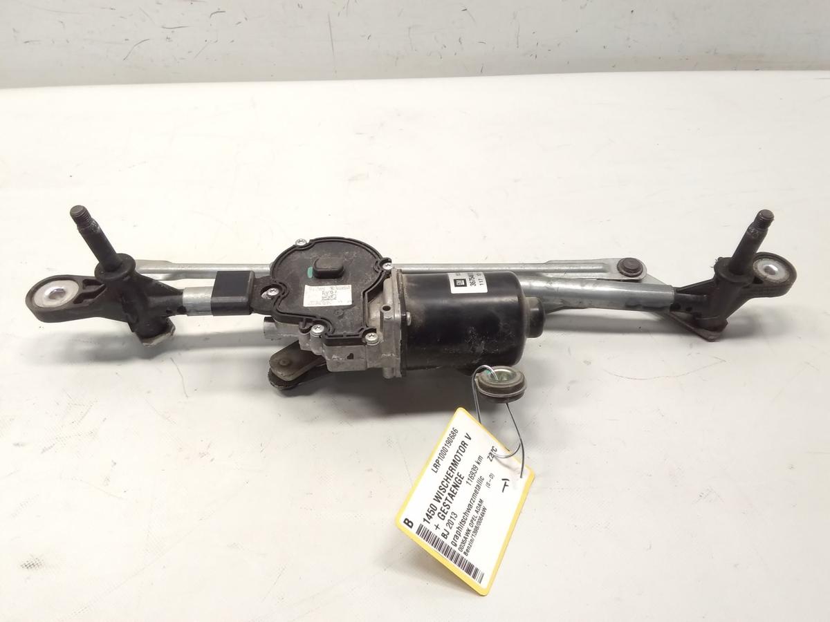Opel Adam original Wischermotor mit Wischergestänge vorn Bj.2013
