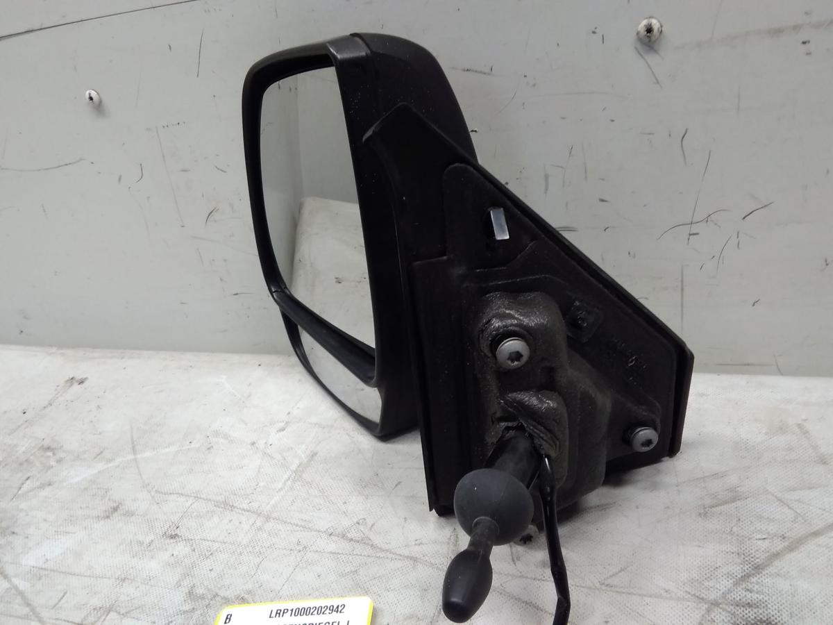 Opel Combo D original Au&szlig;enspiegel links schwarz unlackiert manuell BJ2014