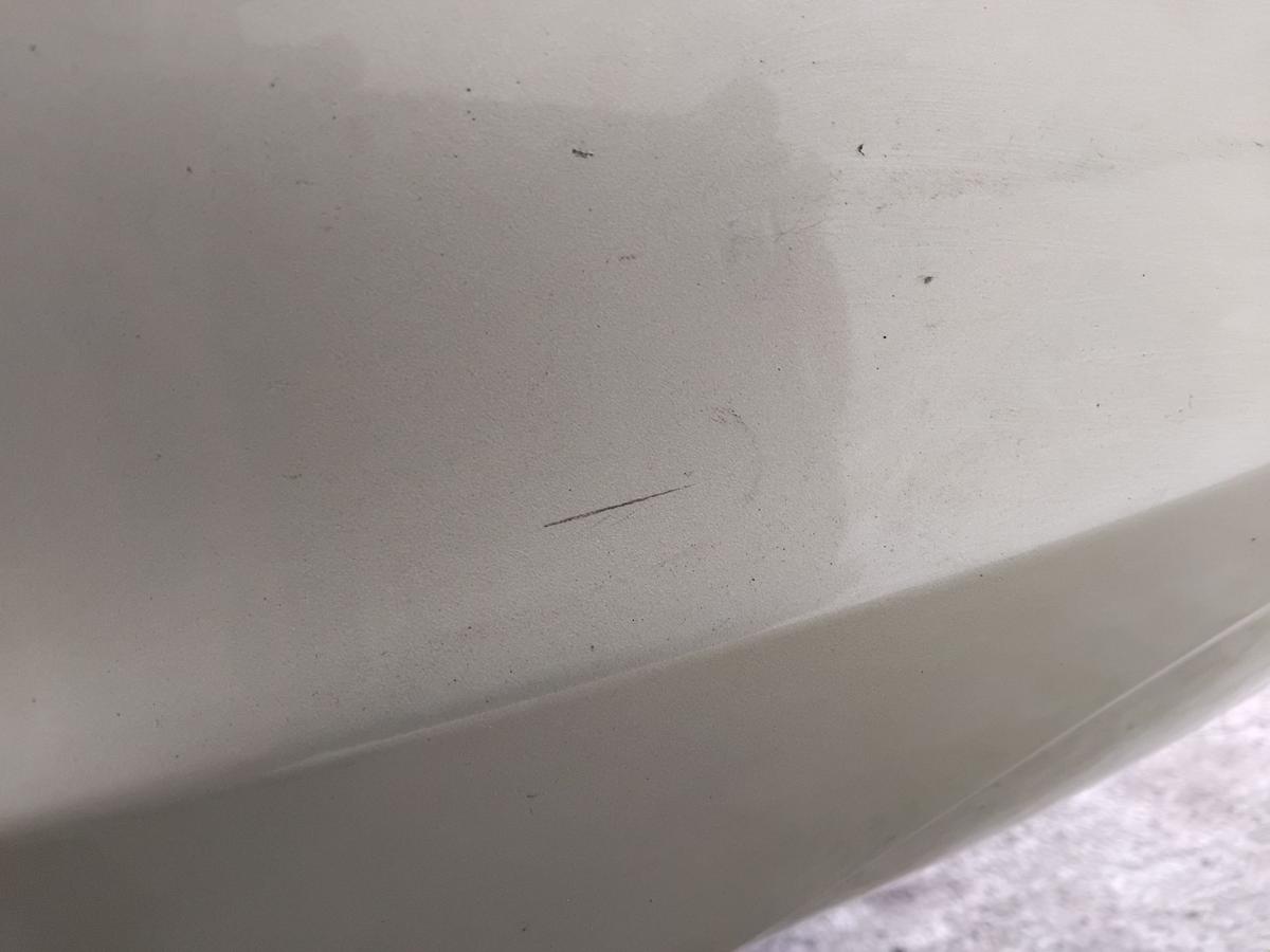 Opel Corsa D original Sto&szlig;f&auml;nger Sto&szlig;stange hinten 3-T&uuml;rer BJ2006 Z30E Green Tea