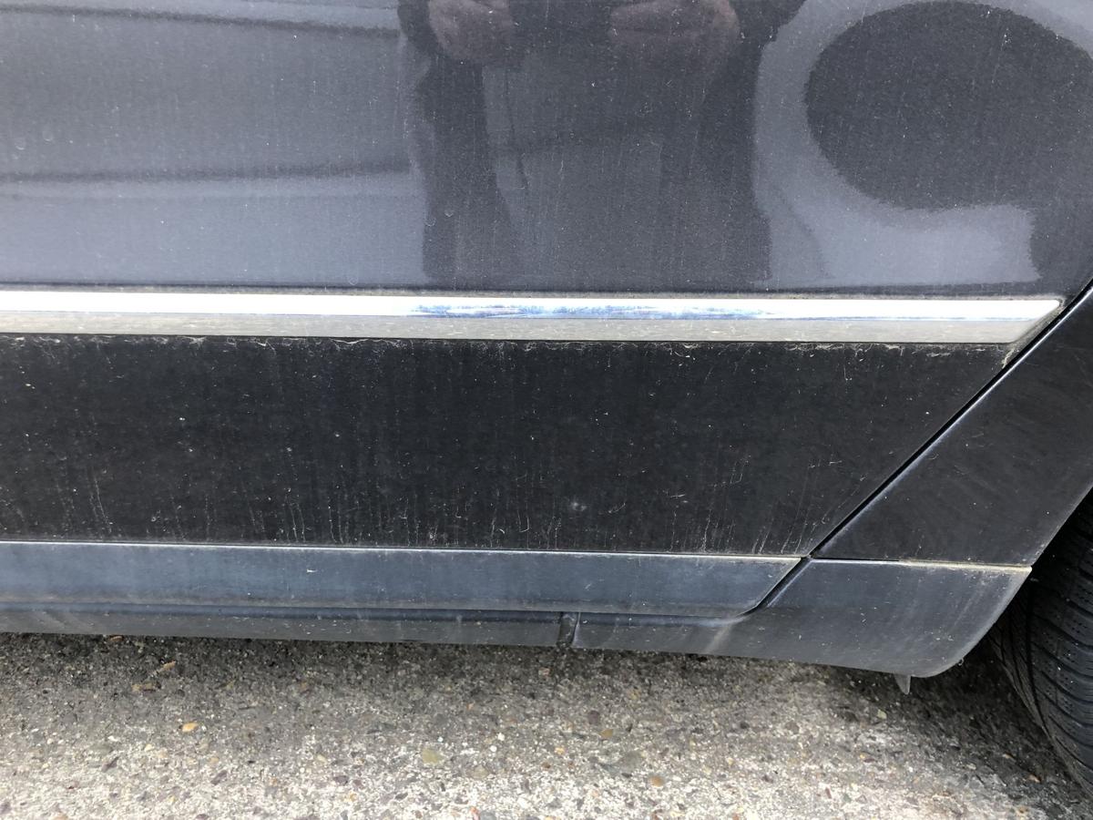 VW Passat 3C B6 Variant T&uuml;r hinten links Fondt&uuml;r im Rohbau LC8Z Moccabrown