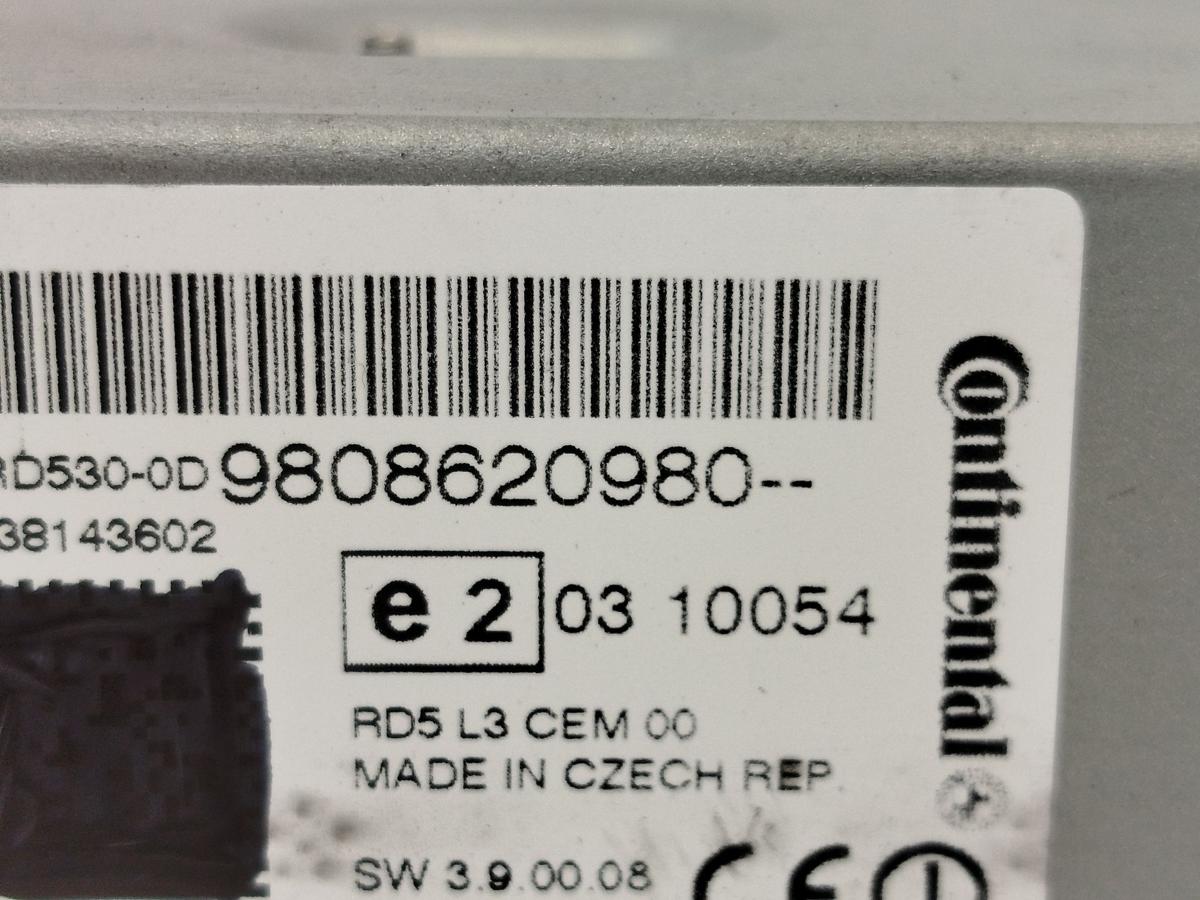 Citroen C4 II Typ N CD Laufwerk Radio Autoradio Radioeinheit OEM Continental