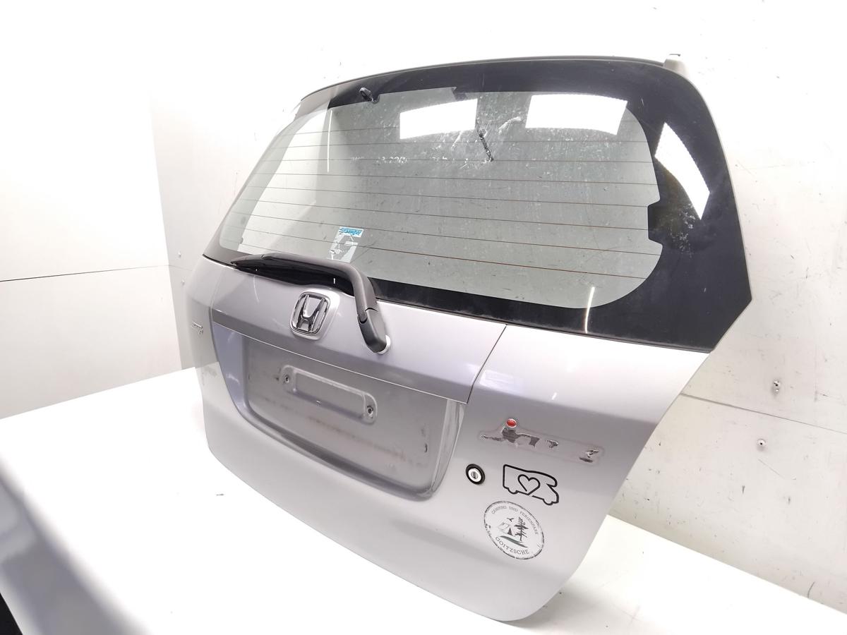 Honda Jazz GD Heckklappe silber NH623M mit Heckscheibe Bj.2003