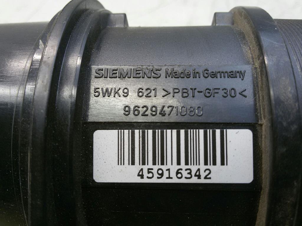 Citroen Berlingo Bj. 2005 original Luftmengenmesser 1.9D 51kw *WJY* 9628471080 5WK9621, Gebrauchsspuren
