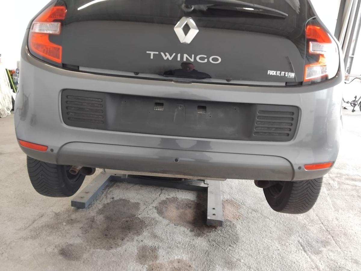 Renault Twingo 3 orig Sto&szlig;stange Sto&szlig;f&auml;nger hinten PDC TEKPE Gris Lunaire BJ2018
