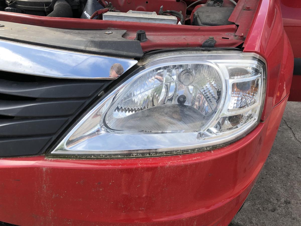 Dacia Logan MCV Scheinwerfer links Hauptscheinwerfer Halogen Facelift ab 2009