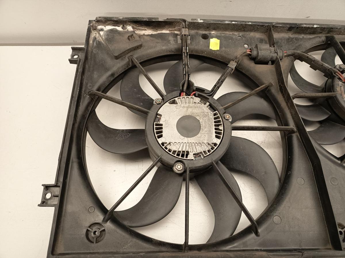 VW Golf VI original Elektrol&uuml;fter mit Zarge 1.4l 90kW Benzin Baujahr 2009