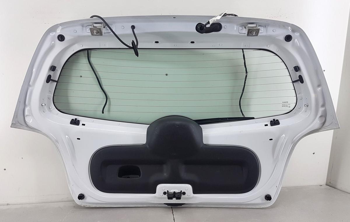 Renault Twingo II Heckklappe Heckdeckel in OV369 ICE WHITE BC Bj10 Modell bis 12