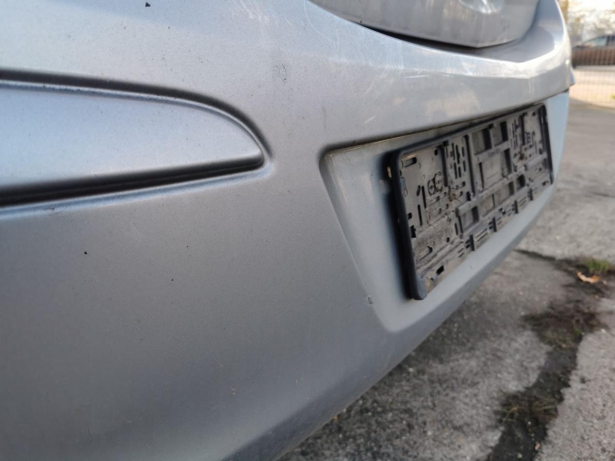 Opel Corsa D Stossstange Stossfänger Bumper hinten 5 Türer Z163 Lichtsilber met