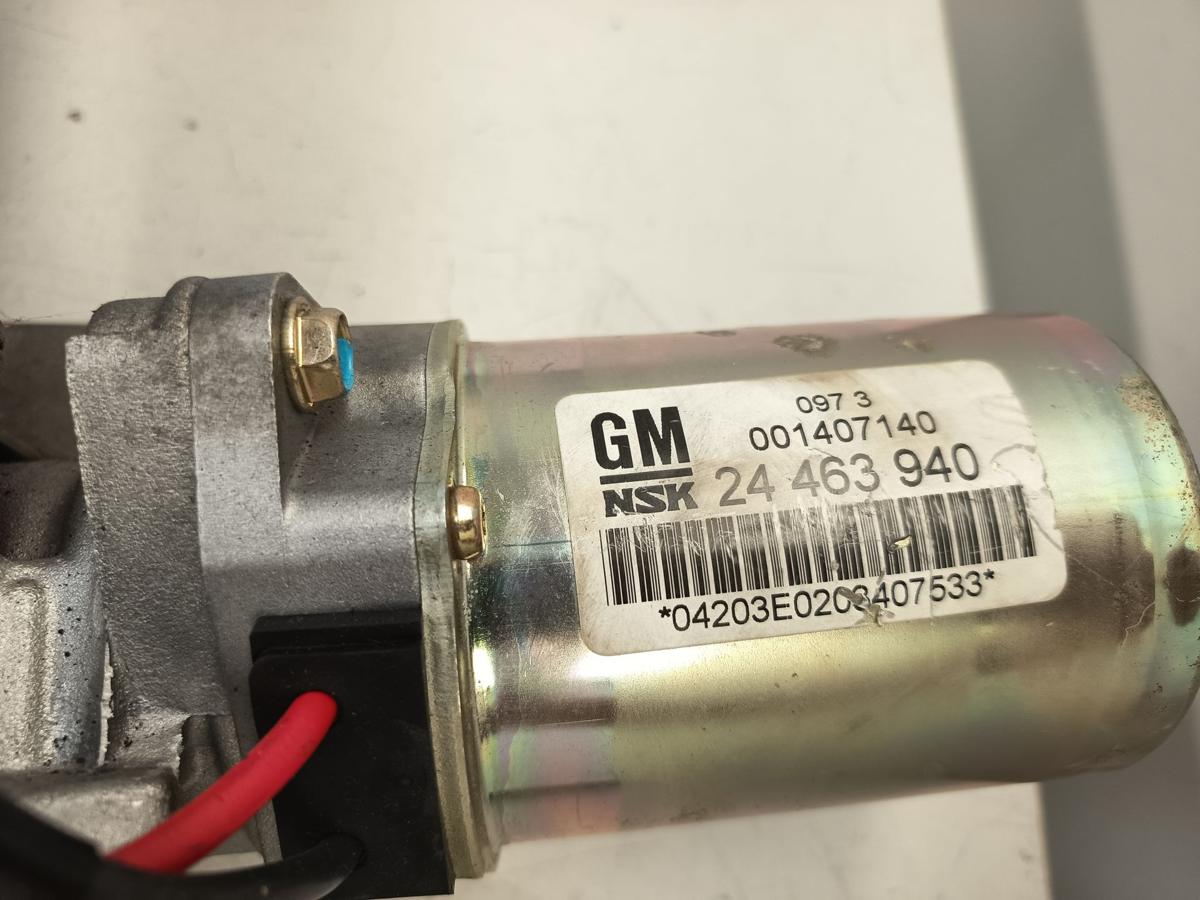 Opel Corsa C original Lenks&auml;ule mit Motor 913172257 h&ouml;henverstellbar Bj 2006