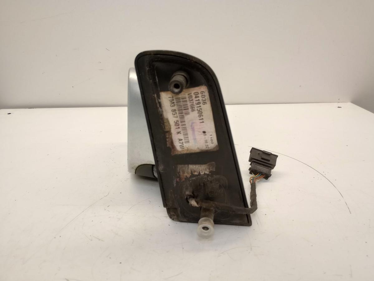 VW Sharan original Außenspiegel links elektrisch LA7W Silber Baujahr 2005