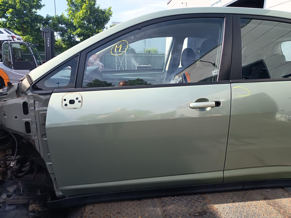 Nissan Tiida C11 orig Tür vorn links Fahrerseite J40 Green Bj 2008