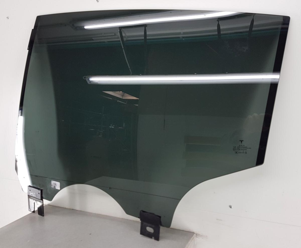 Tesla Model X T&uuml;rscheibe hinten links abgedunkelt VSG Verbundglas Bj22