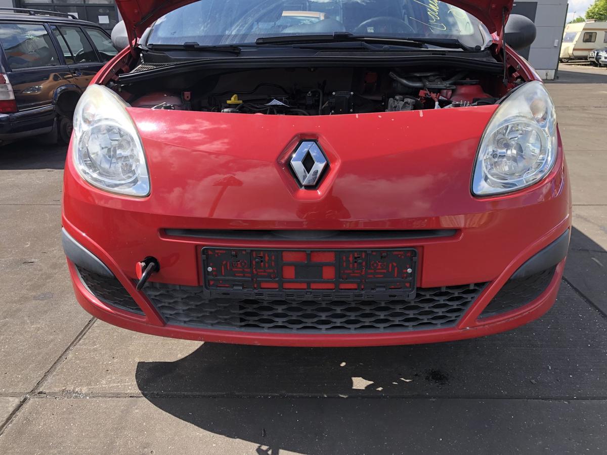 Renault Twingo II original Stoßstange Fänger vorn/Front 727 Spanischrot Bj 2009
