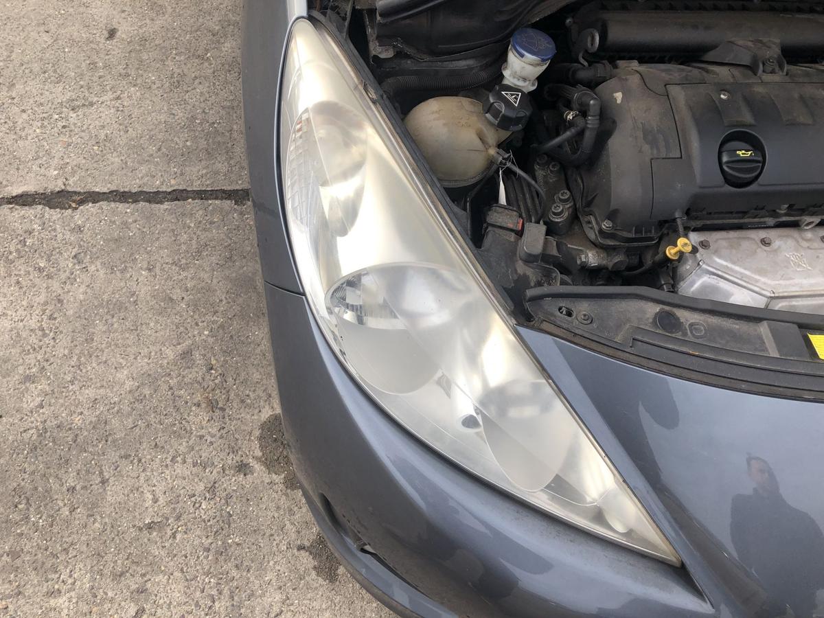 Peugeot 207 SW Typ WE Valeo Scheinwerfer rechts Frontscheinwerfer Halogen Tr&uuml;b