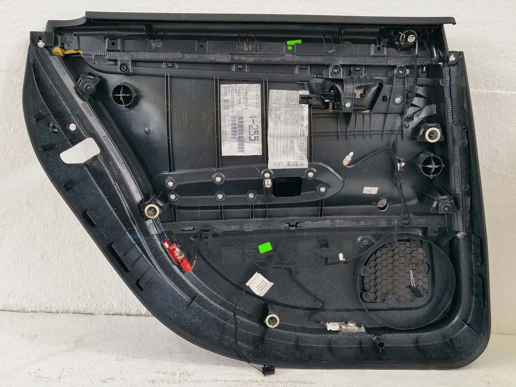 Audi A4 8E B7 Bj.07 Türverkleidung hinten rechts Avant Leder schwarz