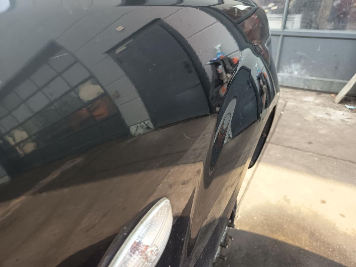 Kia Rio II original Kotfl&uuml;gel rechts Seitenteil Midnight Black Bj 2009