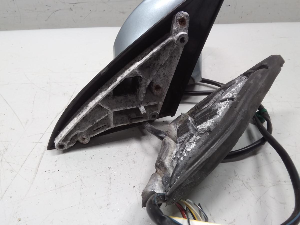 VW Passat 3C B6 orig.Au&szlig;enspiegel rechts elektrisch & beheizt 6pol BJ2005 LB5M arcticbluesilver