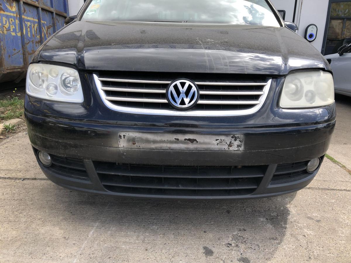 VW Touran 1T 1T1 Sto&szlig;f&auml;nger vorn Frontsch&uuml;rze mit Nebel und SRA LC9X bis 2006