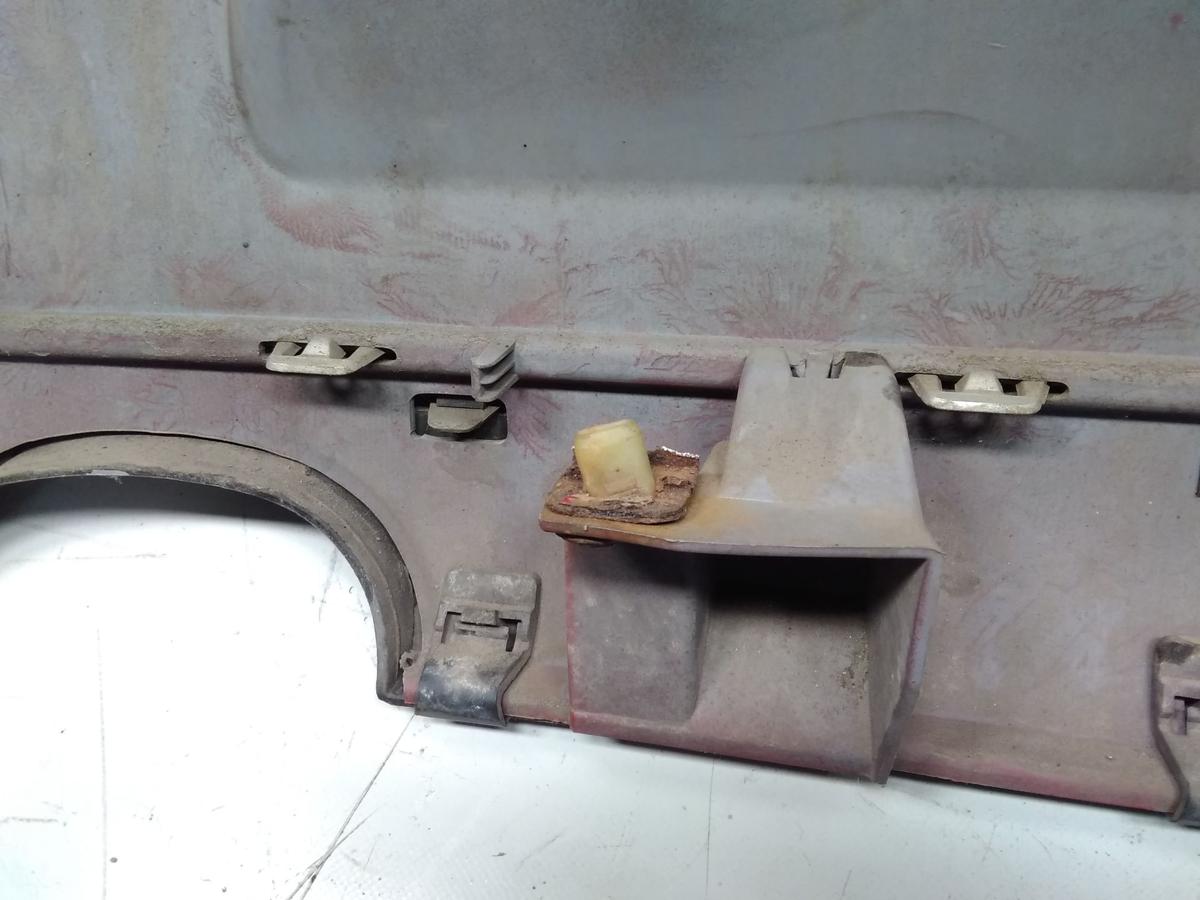 Peugeot 1007 original Stoßfänger Stoßstange hinten Sport rot mit PDC Bj.2005