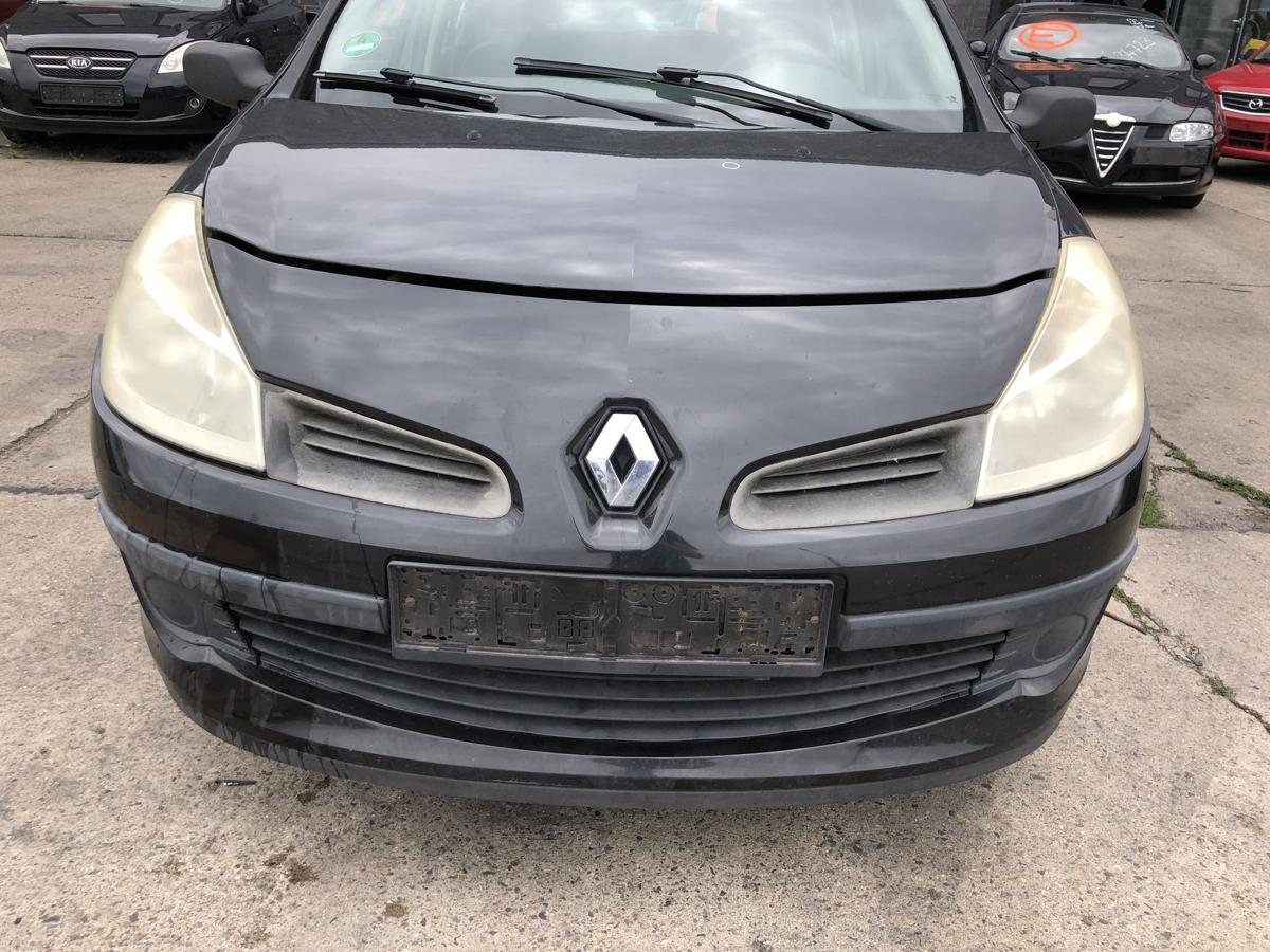 Renault Clio 3 III Grandtour Sto&szlig;f&auml;nger vorn Frontsch&uuml;rze NV676 Noir Nacre