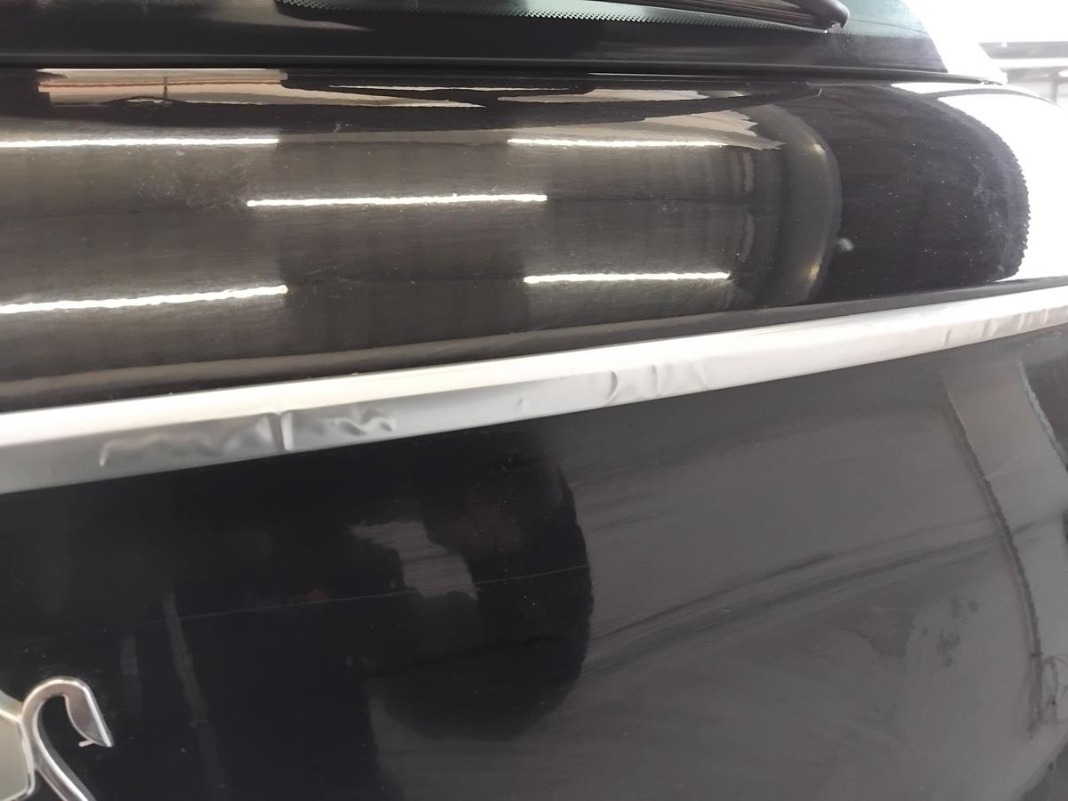 Peugeot 308 I Facelift Heckklappe KTV black perla nera mit Scheibe BJ2011 Fließheck