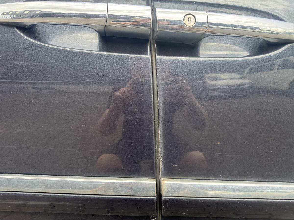 Peugeot 807 original T&uuml;r vorn rechts EYJ Aster Grau Metallic Rohbau Bj.2013