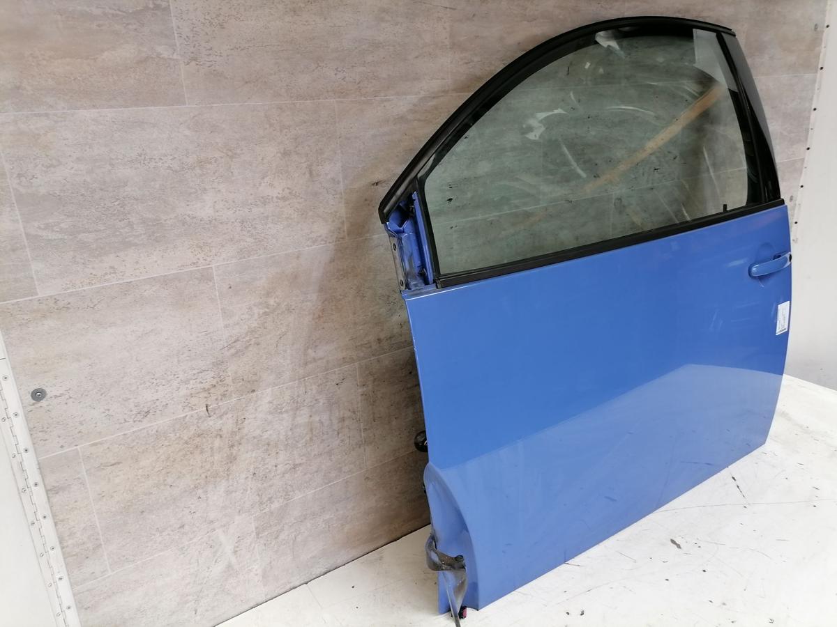 VW New Beetle original Tür vorn links LR5A Softblue Bj.2001
