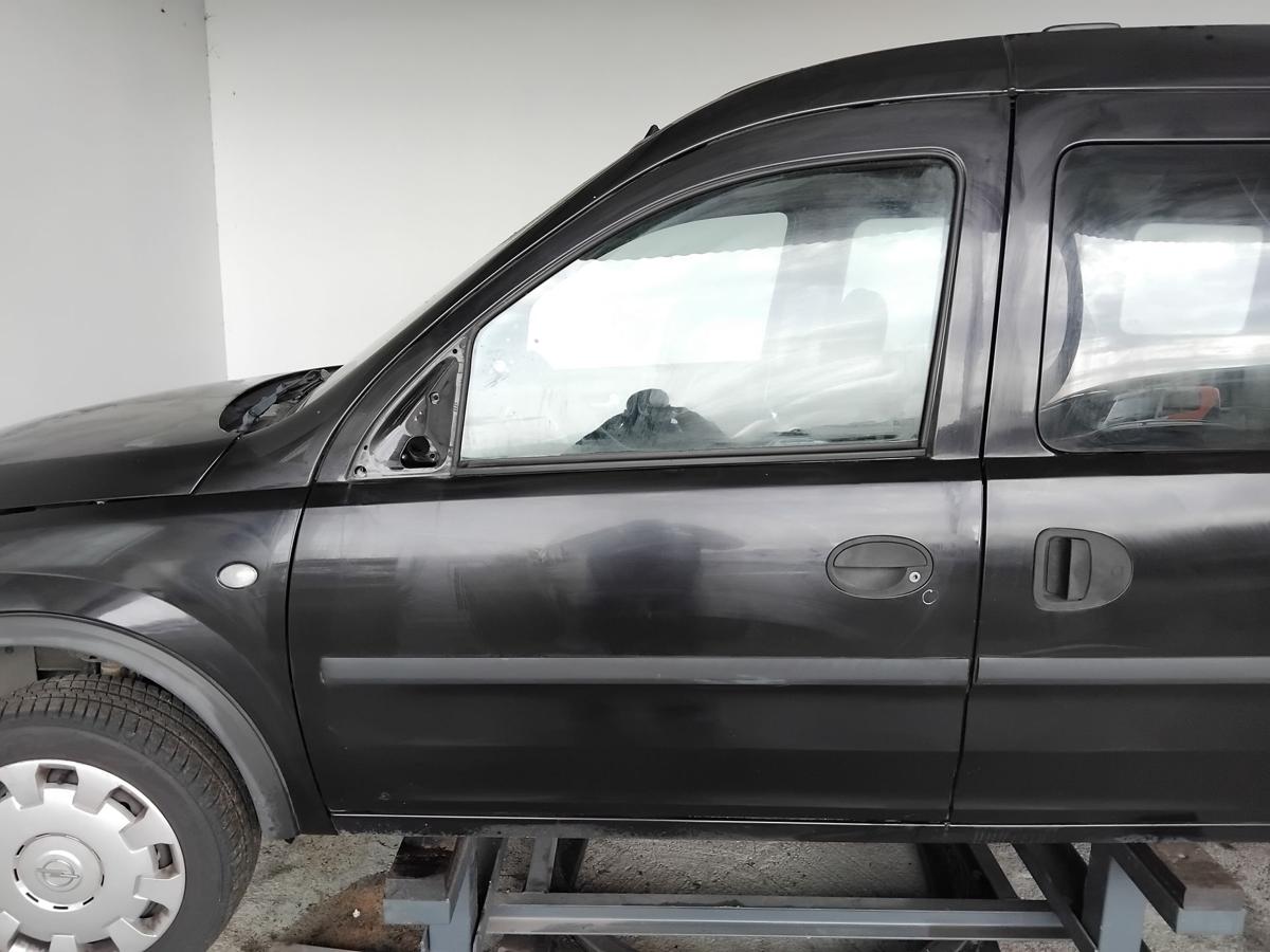 Opel Combo C Tür vorn links Fahrertür 2HU saphirschwarzmetallic BJ2008