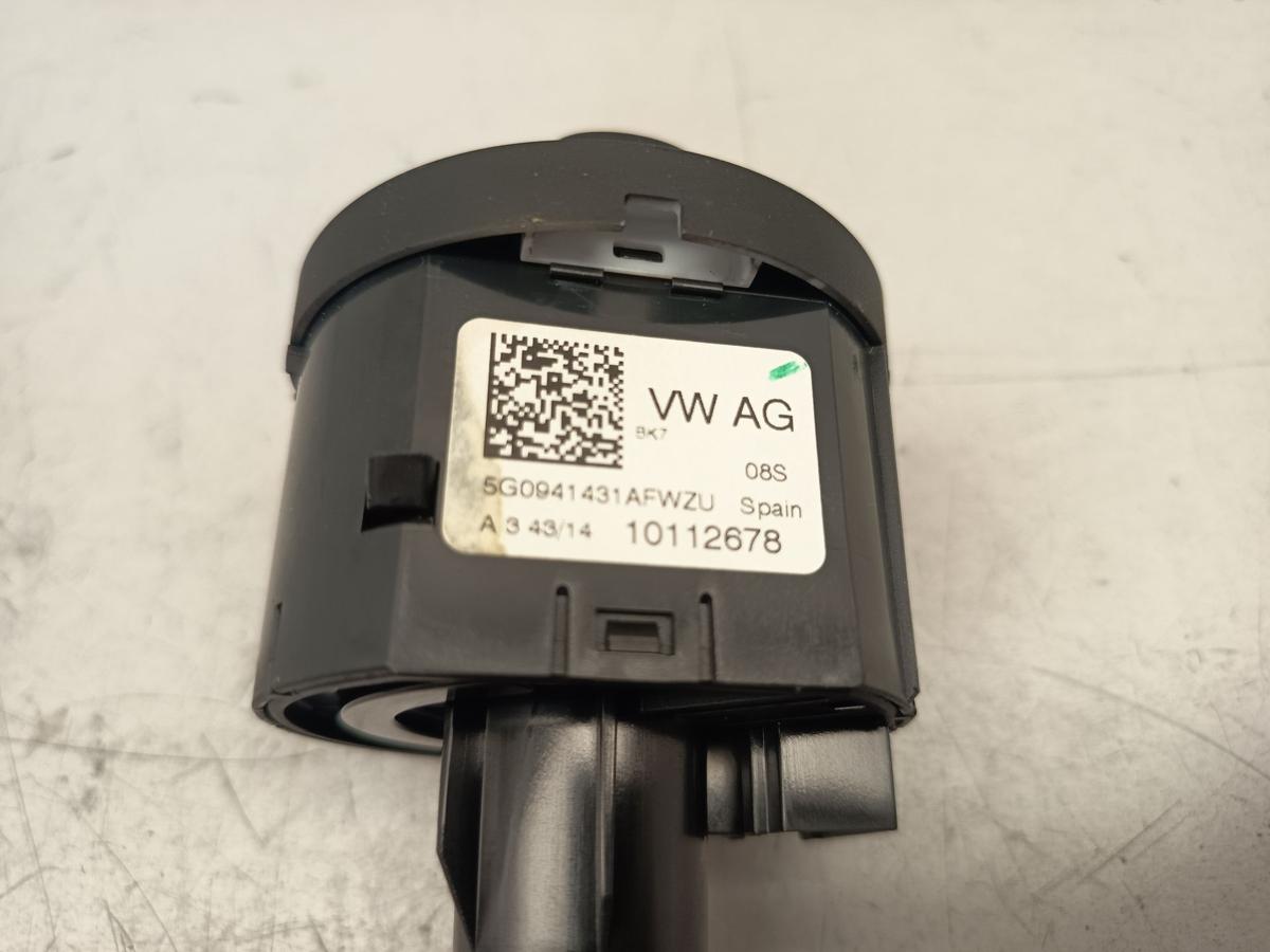 VW Polo V 6C original Lichtschalter Autolichtschaltung 5G0941431A Bj 2014