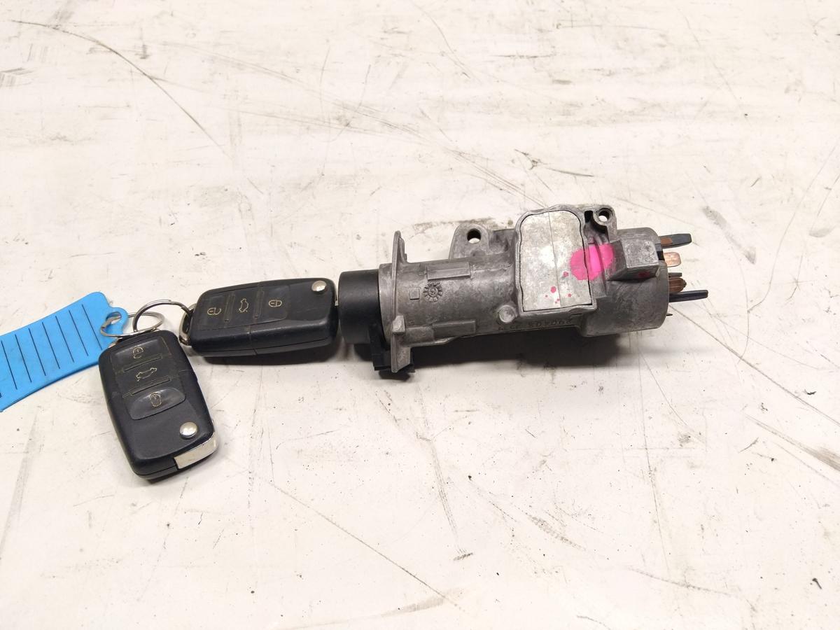 Skoda Fabia 5J Z&uuml;ndschloss 4B0905851C mit 2x Schl&uuml;ssel BJ2008