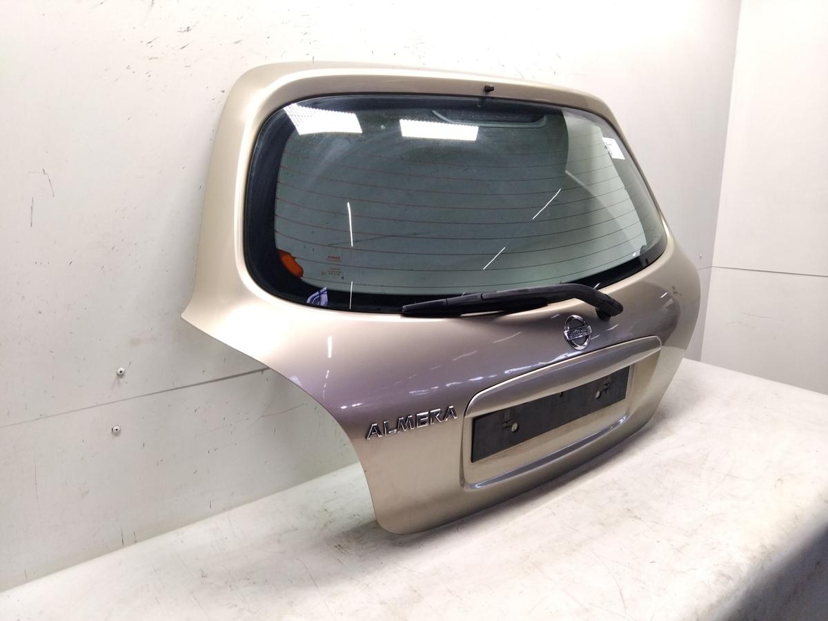 Nissan Almera N16 orig Heckklappe EY2 Vegasgold mit Heckscheibe Flie&szlig;heck BJ2003