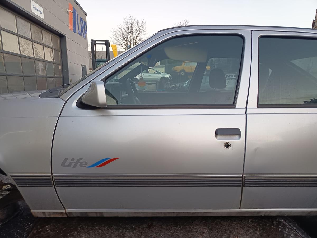 Opel Kadett E orig T&uuml;r vorn links Fahrert&uuml;r 5trg Bj 1991 Starsilber met.