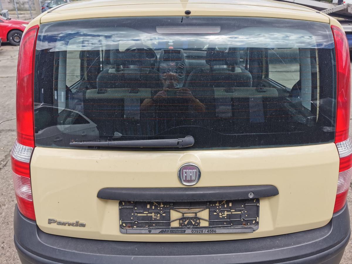 Fiat Panda 169 Heckklappe Klappe hinten mit Scheibe 541 Giallo Ottimista Gelb