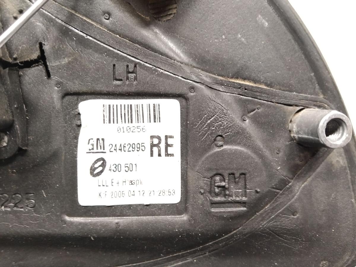 Opel Astra H orig Au&szlig;enspiegel links Z155 Mondlandgrau elektrisch beheizt BJ2005