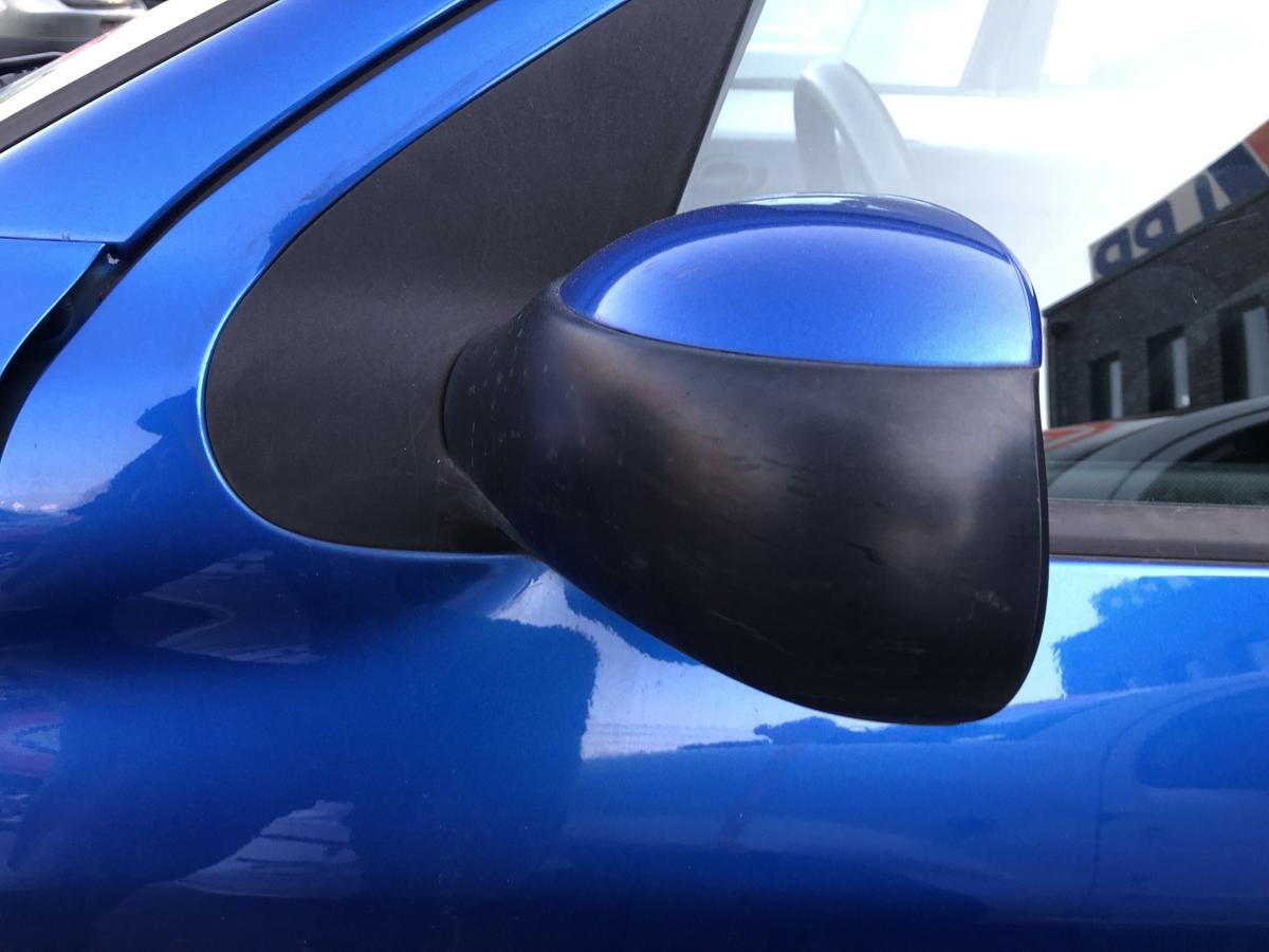 Peugeot 206+ Au&szlig;enspiegel links Seitenspiegel manuelle Verstellung Spiegel KGS