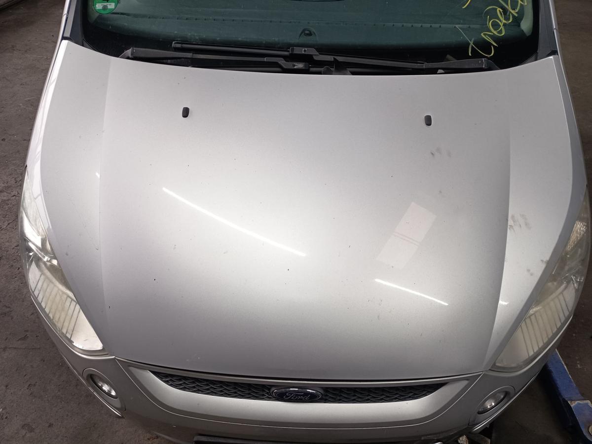 Ford S-Max 1 original Motorhaube Klappe/Deckel vorn/Front Polarsilber Bj 2009