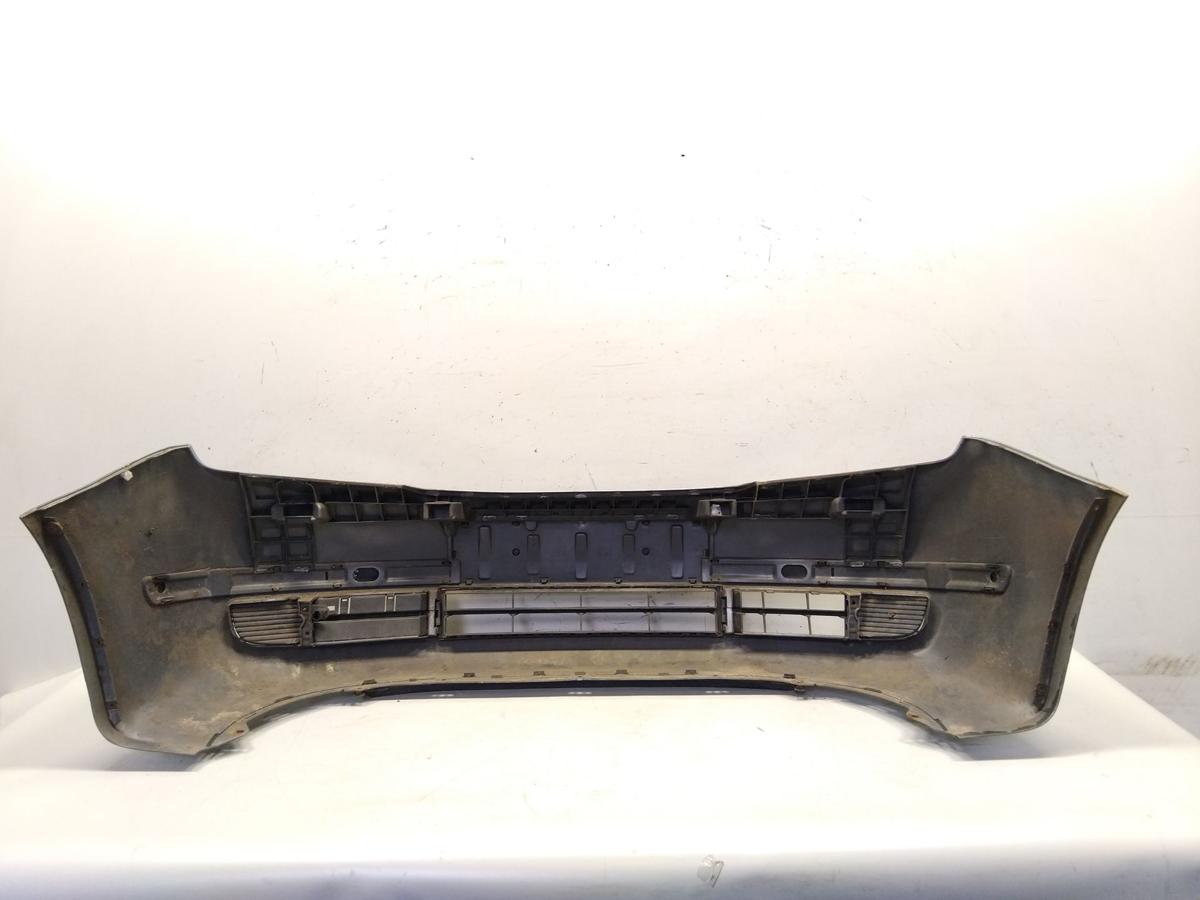 Skoda Fabia 1 6Y original Stoßstange Stossfänger vorn BJ2004 LF7U Stonegreymet.