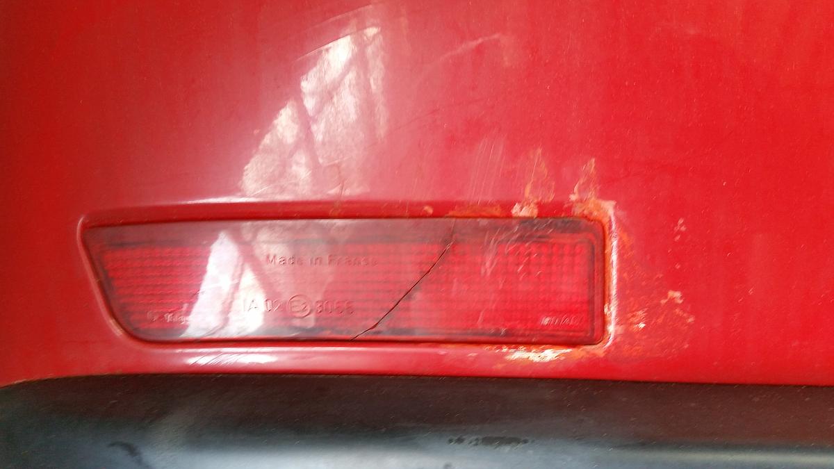 Fiat Coupe 175 Bj. 1994 org. Stoßstange hinten Heckstoßstange 168 Rosso Speed