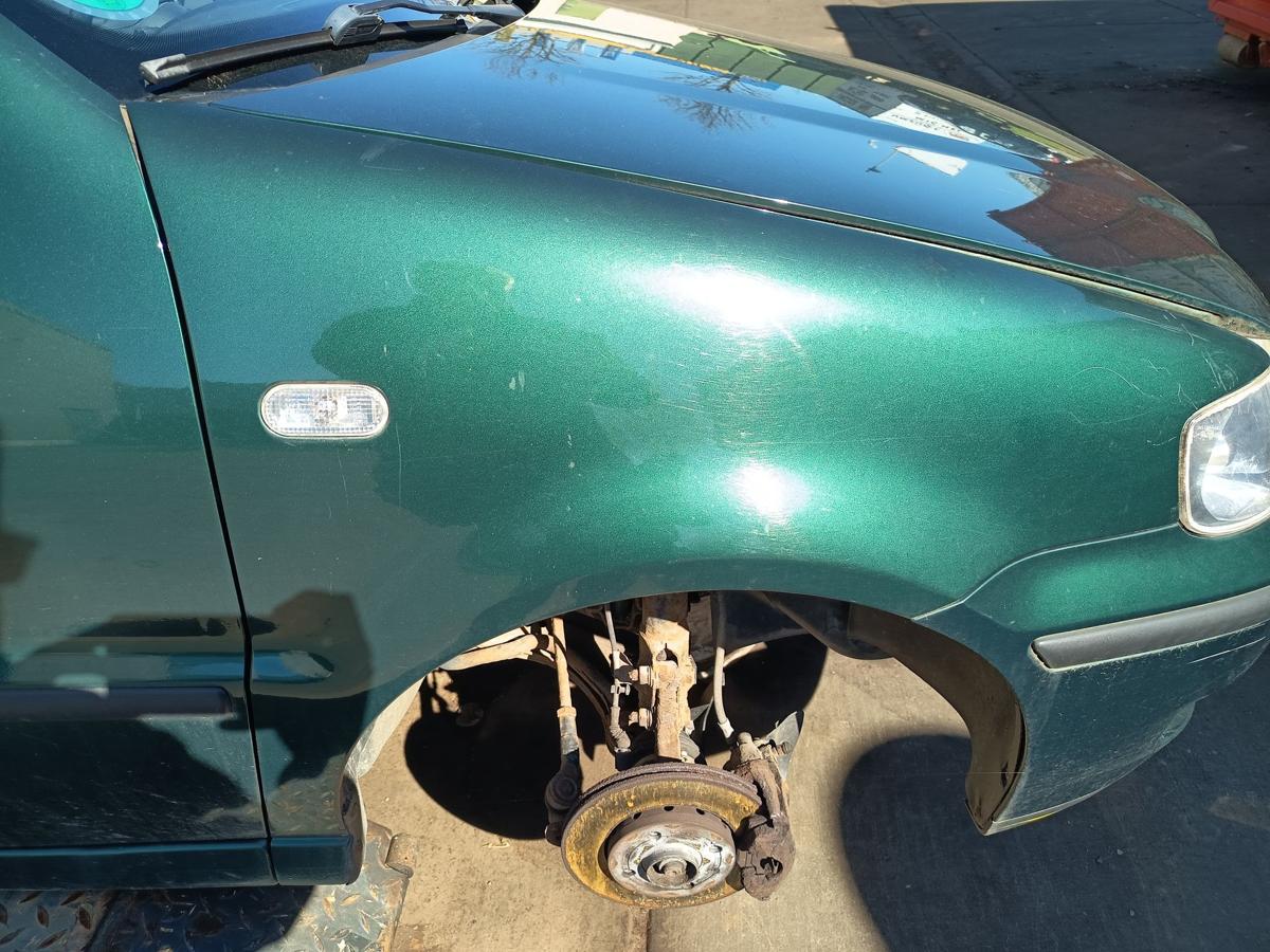 VW Polo 6N original Kotfl&uuml;gel rechts LD6D Gr&uuml;n Facelift Baujahr 1997