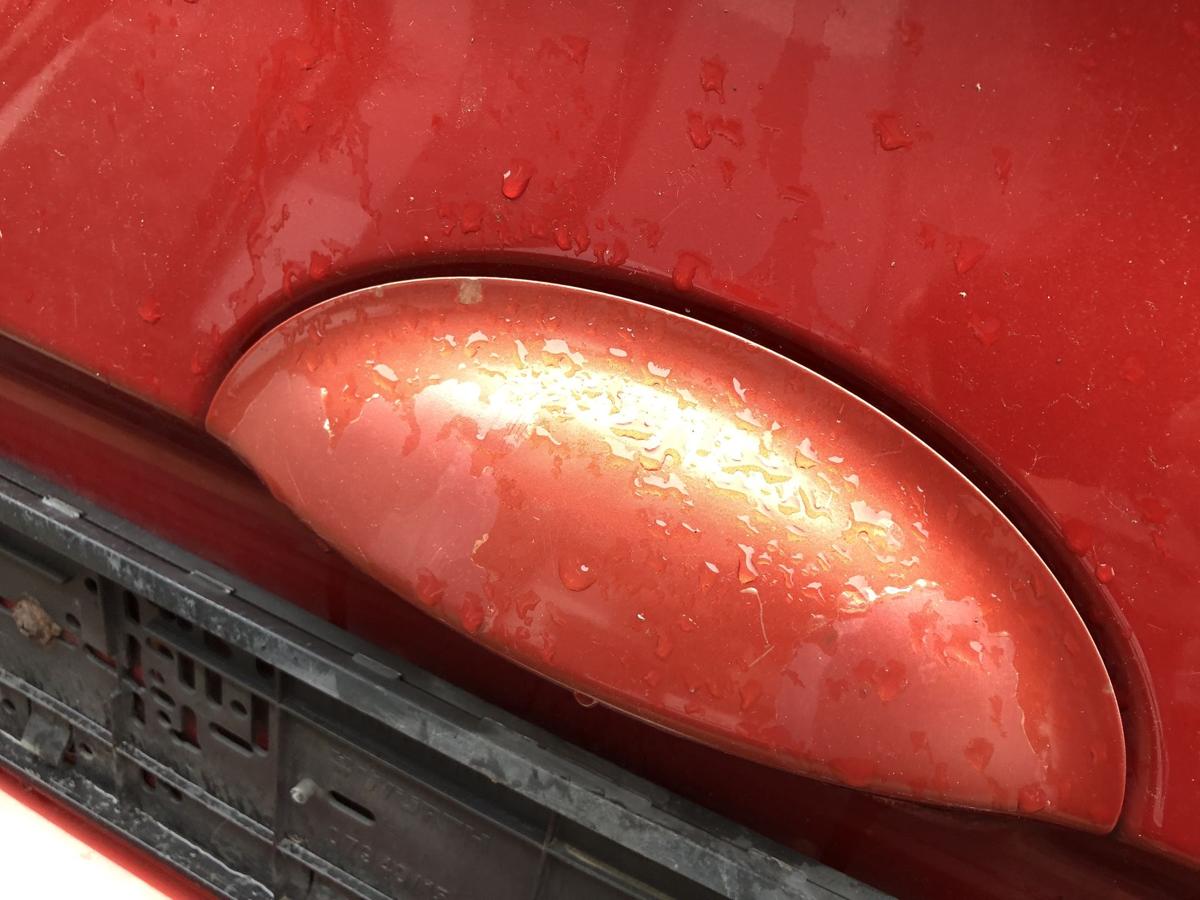 Nissan Micra K12 Heckklappe mit Heckscheibe Kofferklappe Heckdeckel Roh A32 Red