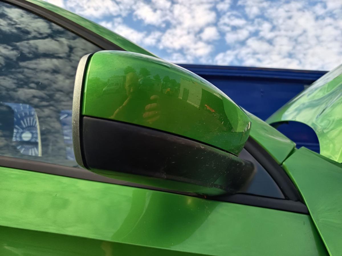 Skoda Rapid original Aussenspiegel rechts elektrisch F6Z Rallye gr&uuml;n Bj 2015