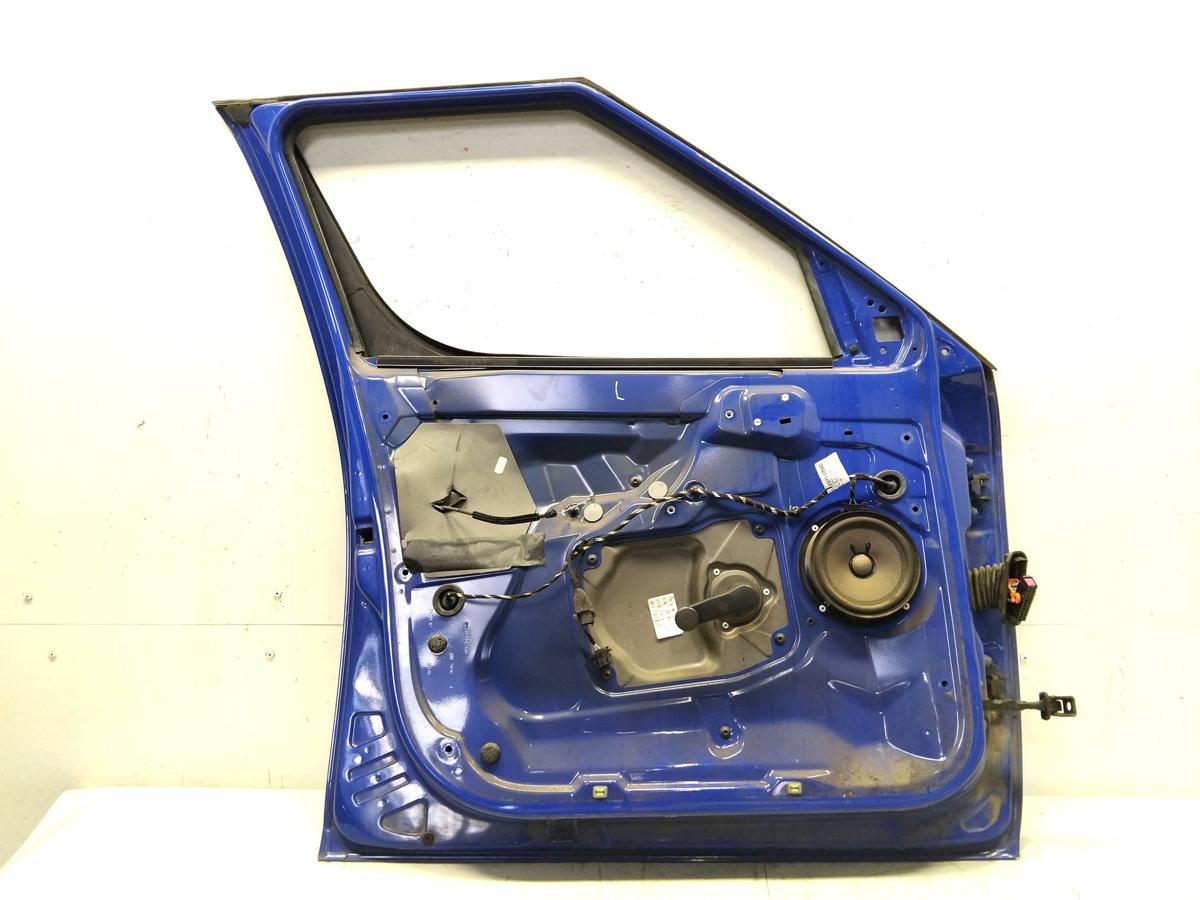 Skoda Roomster 5J T&uuml;r vorn links Fahrert&uuml;r LF5K dynamicblau BJ2007