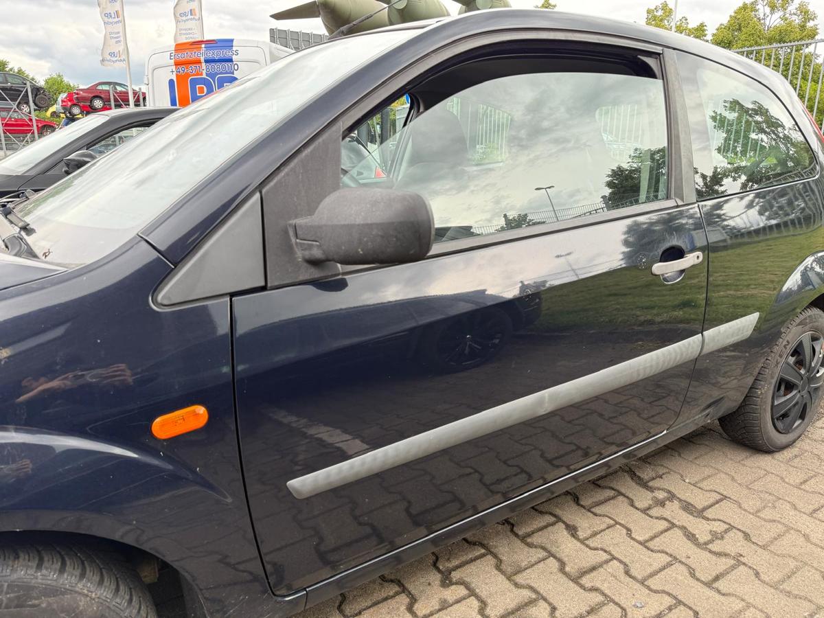 Ford Fiesta JD3 original Tür links 3-Türer Marineblau Rohbau BJ07