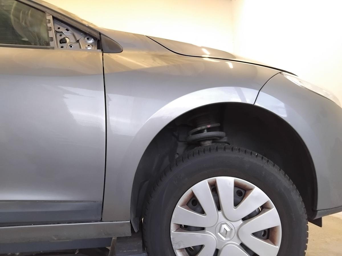 Renault Megane 3 original Kotfl&uuml;gel vorn rechts TEKNG Gris Cassiop&eacute;e BJ2011