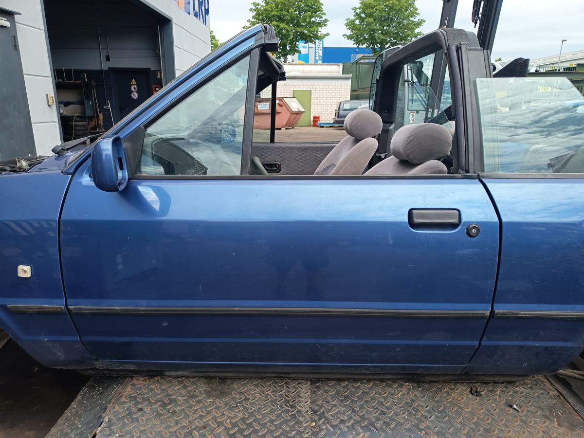 Ford Escort Cabrio IV MK4 ALF orig Tür links KA9 Blau Bj 1989