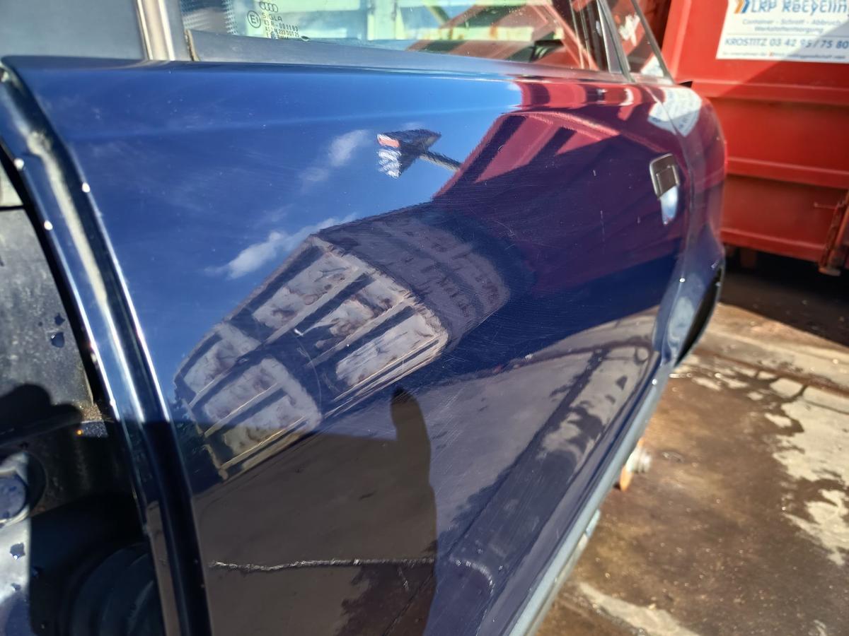 Audi 80 B4 8C original Tür hinten links Fond Limo Y5K Brilliantblau Bj 1994
