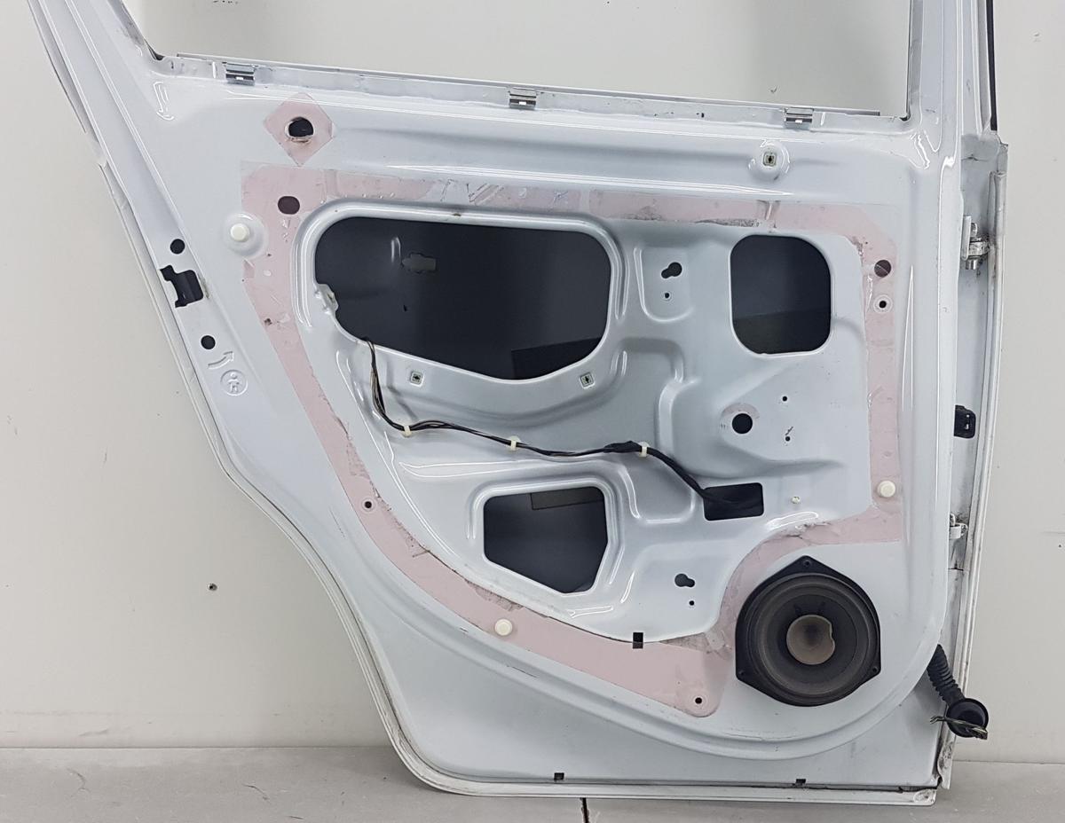 Opel Corsa D Tür hinten links in Casablancaweiss Bj2014 Rohbautür