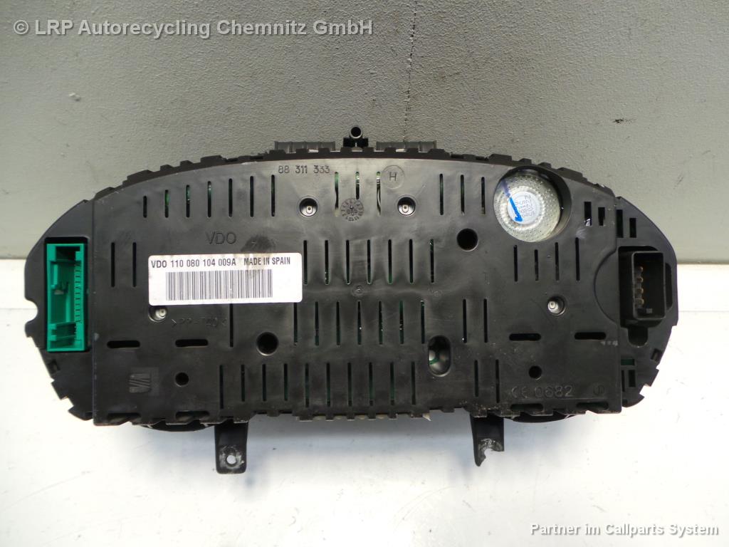 Seat Ibiza 6L BJ 2005 Kombiinstrument Tacho 1.5 55KW 6L0920801 110080104009A