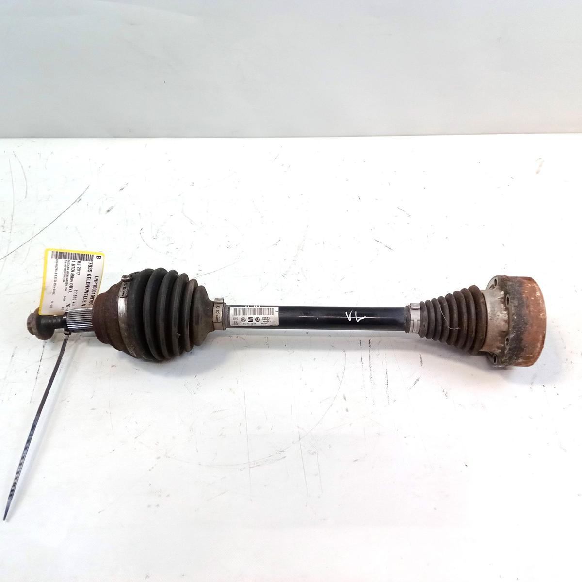 VW Golf 7 orig Gelenkwelle Antriebswelle vorn links 1.6TDi 85kw 1K0407271LB BJ17